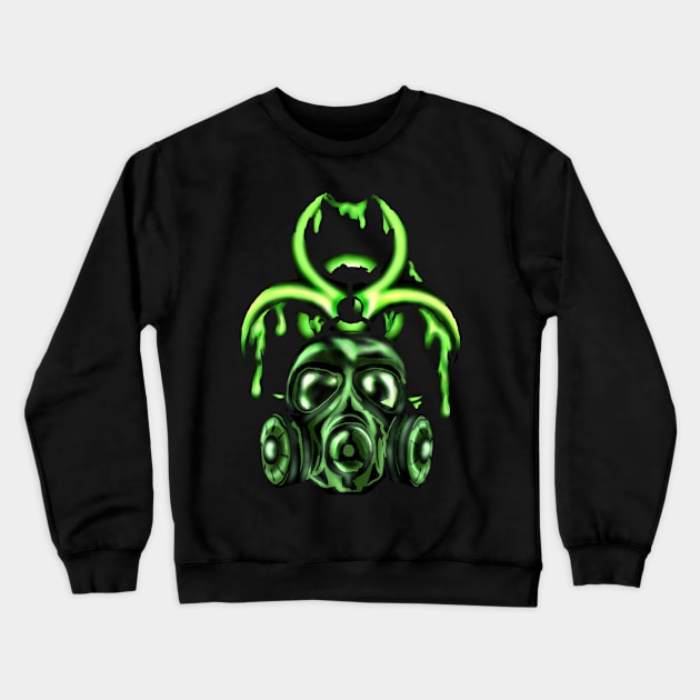 Toxic Crewneck Sweatshirt by whittlealittle